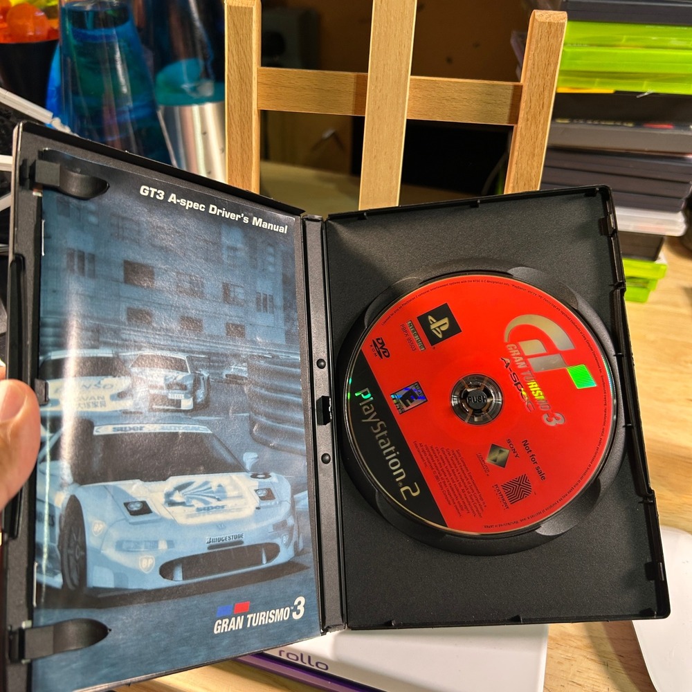 Gran Turismo 3 A-Spec PS2 PlayStation 2 Game NTSC U/C Not For Sale With Manual - Picture 2 of 4
